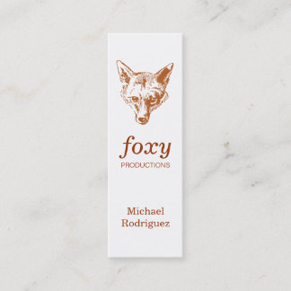 キツネスキニーカード スキニー名刺