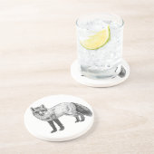 キツネスケッチ コースター (側面)