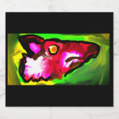 キツネスタイルマグカップ木製箱詰飲料水sl ビールラベル (シングルラベル)