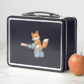 キツネズバスマンとクリケットこうもり メタルランチボックス (インサイチュ)