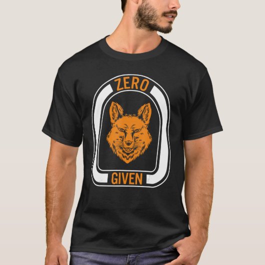 キツネゼロキツネ与えティー動物哺乳類自然ウィル Tシャツ (正面)