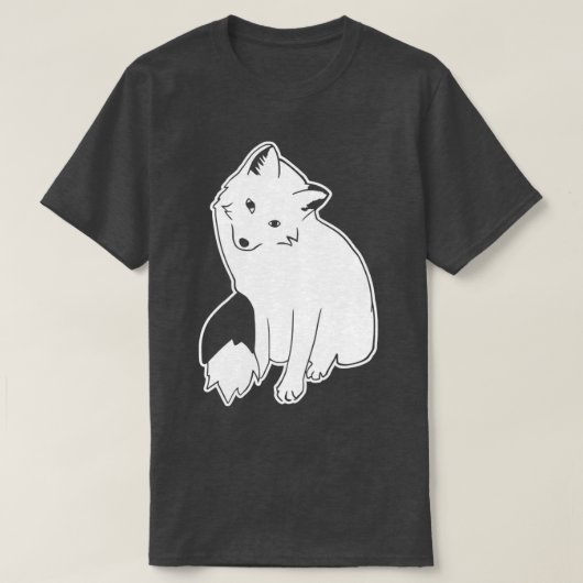 キツネソーサーアイズ3 Tシャツ (デザイン正面)