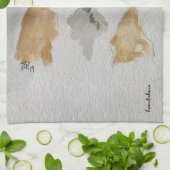 キツネティータオル キッチンタオル (折り畳み)