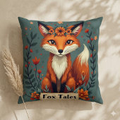 キツネテイルズボホウッドランド動物 クッション