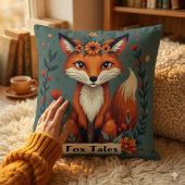 キツネテイルズボホウッドランド動物 クッション