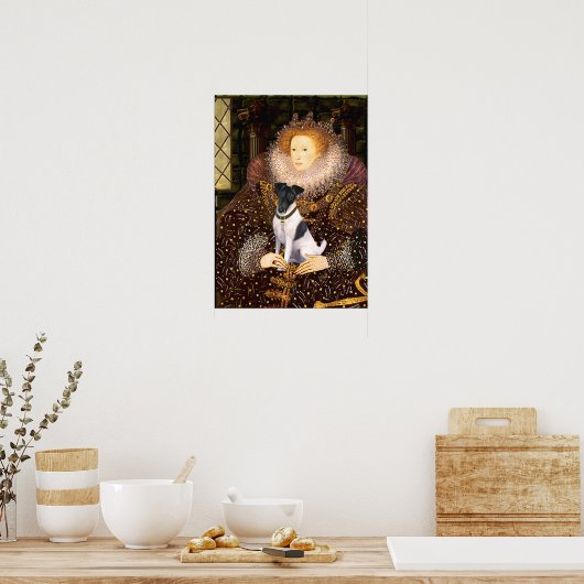 キツネテリアクイーンエリザベス ポスター (キッチン)