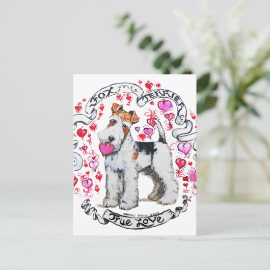 キツネテリアスウィートアー ポストカード (スタンド正面)