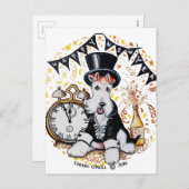 キツネテリアハッピーニューイヤー シーズンポストカード (正面/裏面)