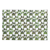 キツネテリアポープリントピローケース 枕カバー (裏面)