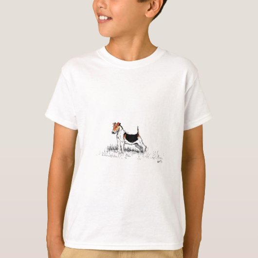 キツネテリア立誇りを持ったち Tシャツ (正面)