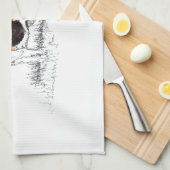 キツネテリア キッチンタオル (四つ折り)