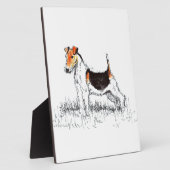 キツネテリア フォトプラーク (側面)