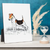 キツネテリア フォトプラーク (側面)