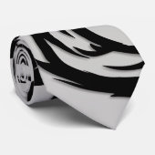 キツネテールグレーネックウェア ネクタイ (ロール)