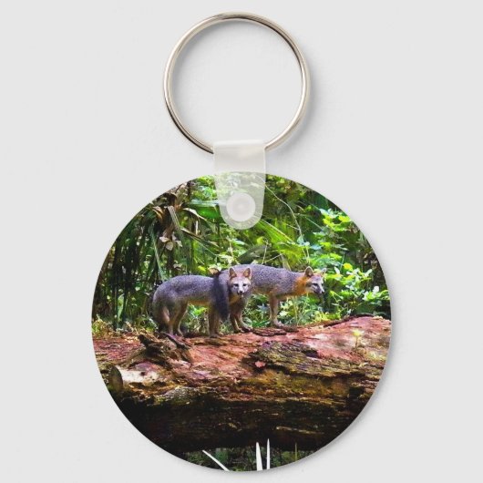 キツネテールブランチ キーホルダー (正面)