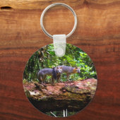 キツネテールブランチ キーホルダー (正面)