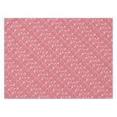 キツネディアベアパターンコテージ狩りロッジ テーブルクロス (正面(横))