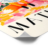 キツネトイレプリント、おもしろいトイレの壁アート、 ポスター (角)