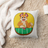 キツネトランプのポーカートランプのポーカーチップ クッション (ブランケット)