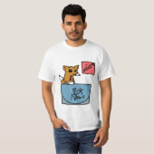 キツネニュース Tシャツ (正面フル)