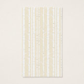 キツネニュートラルベビーシャワーパーソナライズされたサンキューラベル (裏面)