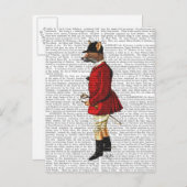 キツネハンター1 2 ポストカード (正面/裏面)