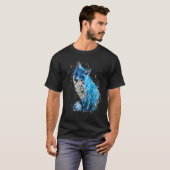 キツネハン色彩の鮮やかドイスキツネ Tシャツ (正面フル)
