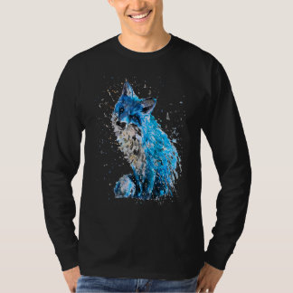 キツネハン色彩の鮮やかドイスキツネ Tシャツ