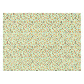 キツネバースデーパーティーグリーン テーブルクロス (正面(横))