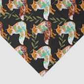 キツネパターンティッシュペーパー 薄葉紙 (詳細)