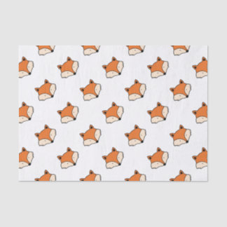 キツネパターン 薄葉紙