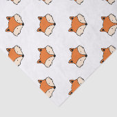 キツネパターン 薄葉紙 (詳細)
