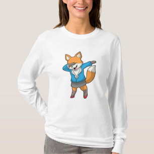 キツネヒップホップダンス秘書 Tシャツ
