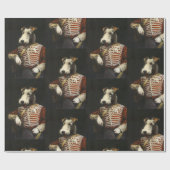 キツネビクトリアンテリア ラッピングペーパー (フラット)