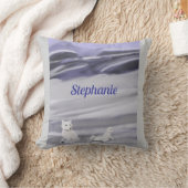 キツネファミリーパーソナライズされた装飾用クッション クッション (ブランケット)