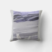 キツネファミリーパーソナライズされた装飾用クッション クッション (裏面)