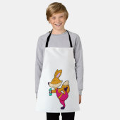 キツネフィットネスダンベル エプロン (着用した状態)