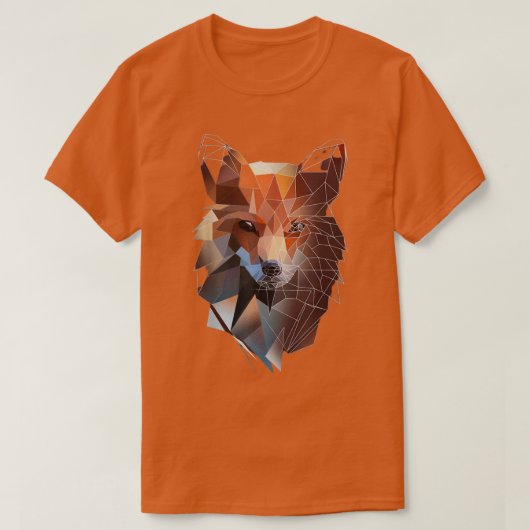キツネフォーカス動物愛好家ウィンターセーターTシャツ Tシャツ (デザイン正面)