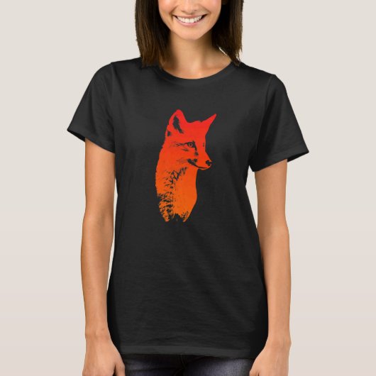 キツネヘッドフォックスフォックス狩りハンター1 Tシャツ (正面)