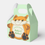 キツネベビーシャワーグリーン フェイバーボックス (裏面サイド)