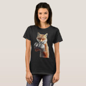 キツネボクシング Tシャツ (正面フル)