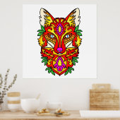 キツネボー ポスター (キッチン)