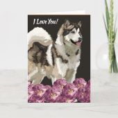 キツネポスターカスタム文字はがき カード (正面)