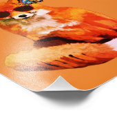 キツネポスターコダックプロフェッショナル写真紙 フォトプリント            (角)