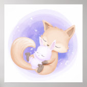 キツネポスター ポスター (正面)