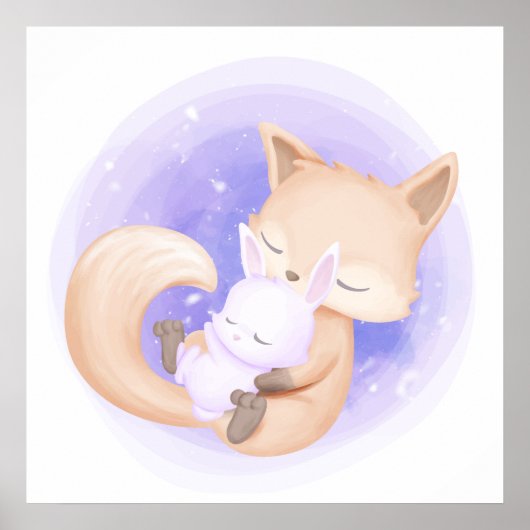 キツネポスター ポスター (正面)