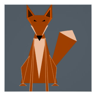 キツネポスター ポスター