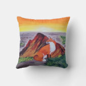 キツネムーサ クッション (裏面)