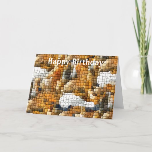 キツネモザイク カード (正面)