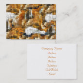 キツネモザイク 名刺 (正面/裏面)